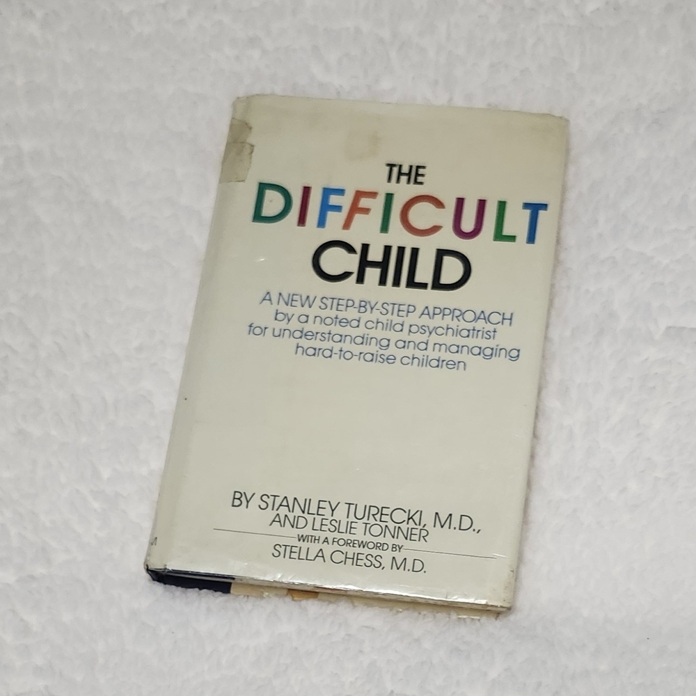 The Difficult Child Hardcover Book - White Cover with Colorful Title